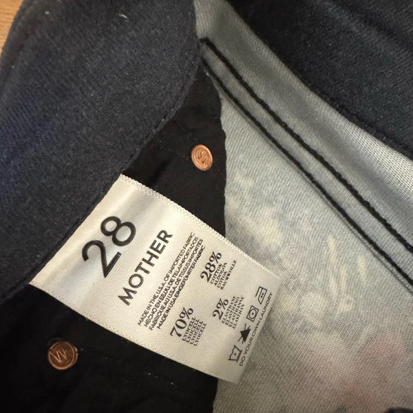 MOTHER Denim Jeans- The Looker Wild Flower - Picture 4 of 4